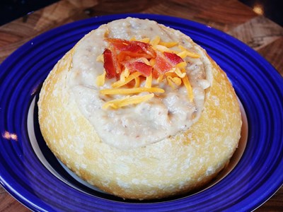 Saturday - Baked Potato & Bacon