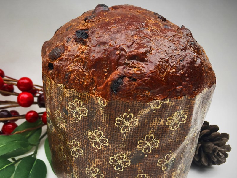 Chocolate Cherry Panettone