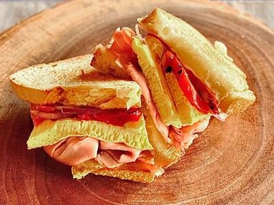 Morgan's Merger Egg Sandwich