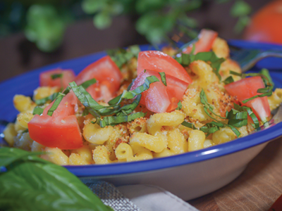 Tomato Basil Mac & Cheese